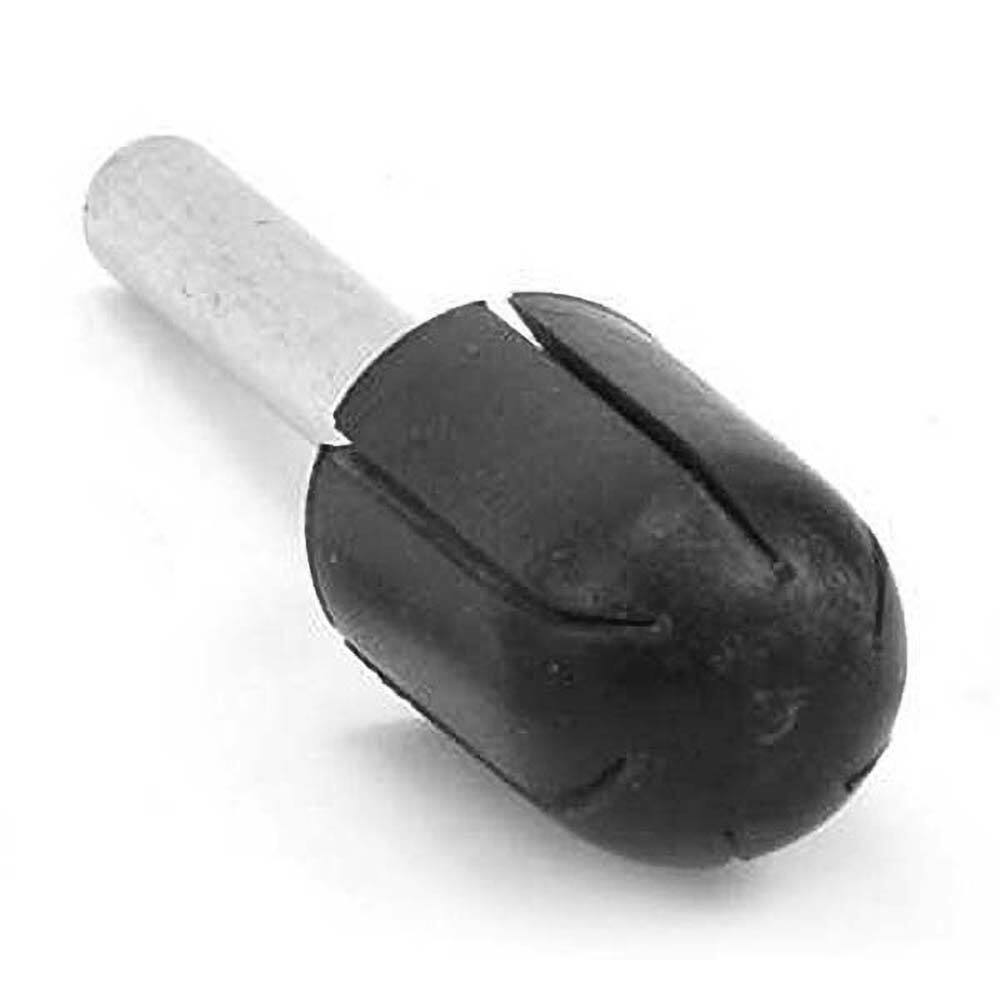 Point Mandrels; Product Compatibility: Rubberized Point ; Hole Size Compatibility (Inch): 1/2 ; Shank Diameter (Inch): 1/4 ; Thread Size: Non-Threaded ; Overall Length (Inch): 11/16