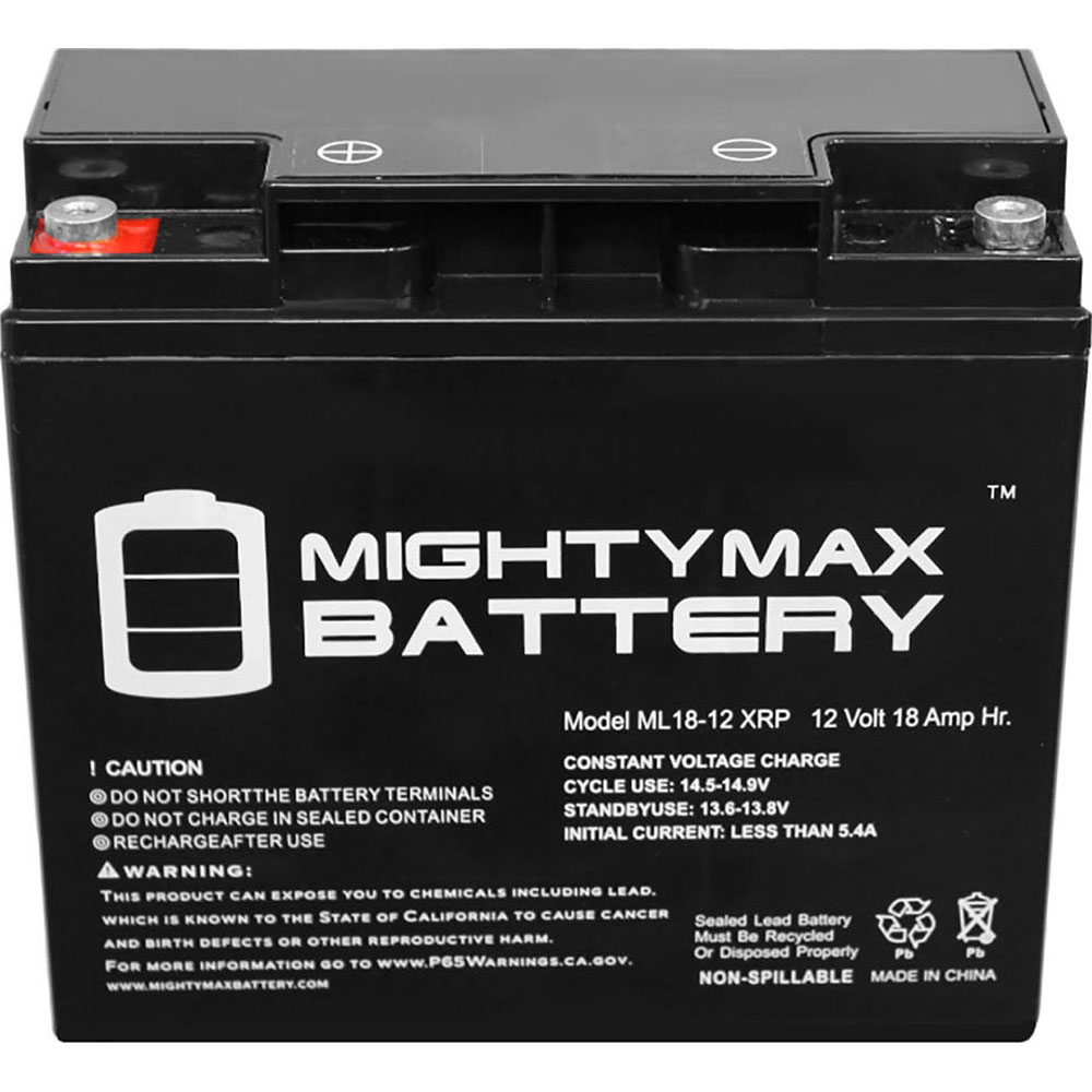 Mighty Max Battery Rechargeable Lead Battery 12V, Internal Thread Terminal 28780195 MSC
