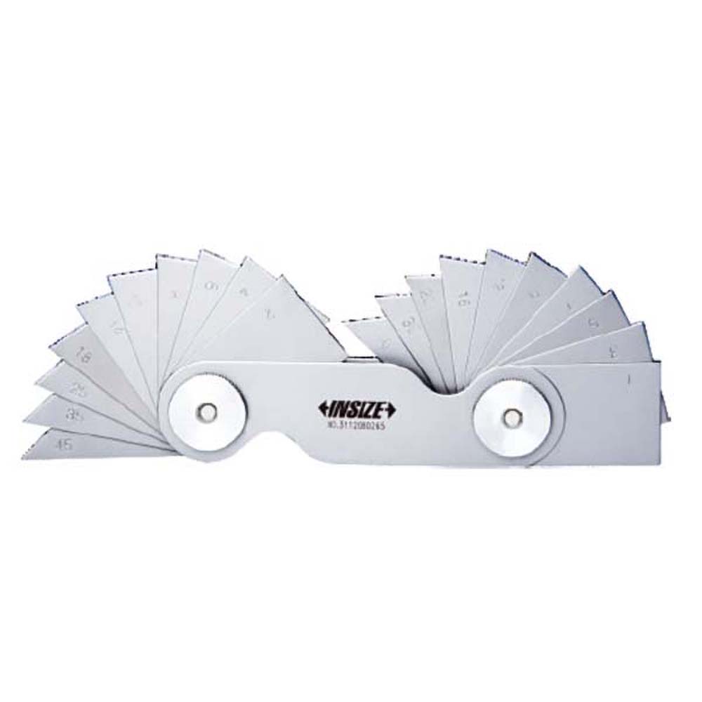 Insize USA LLC Angle Gage Sets; 145D 20 LEAVES ANGLE GAGE SET MSC