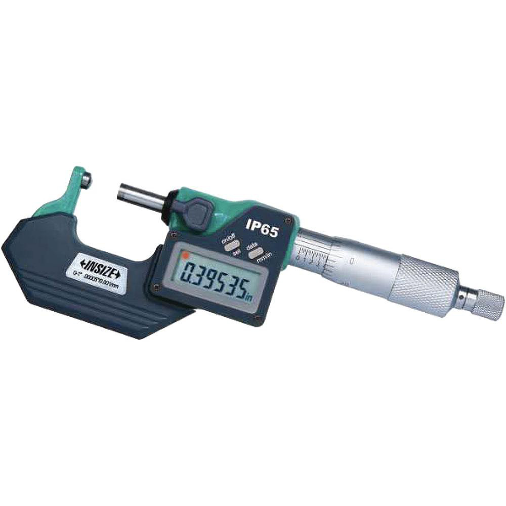 Insize USA LLC - Tube Micrometers; Operation Type: Electronic; Minimum ...