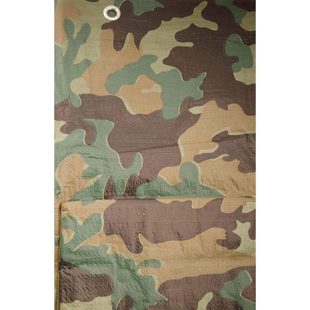 Erickson Manufacturing - Tarp/Dust Cover: Camouflage, Polyethylene, 10 ...