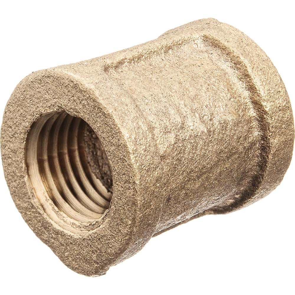 USA Industrials Brass Pipe Fitting 1/2 x 1/2" Fitting MSC