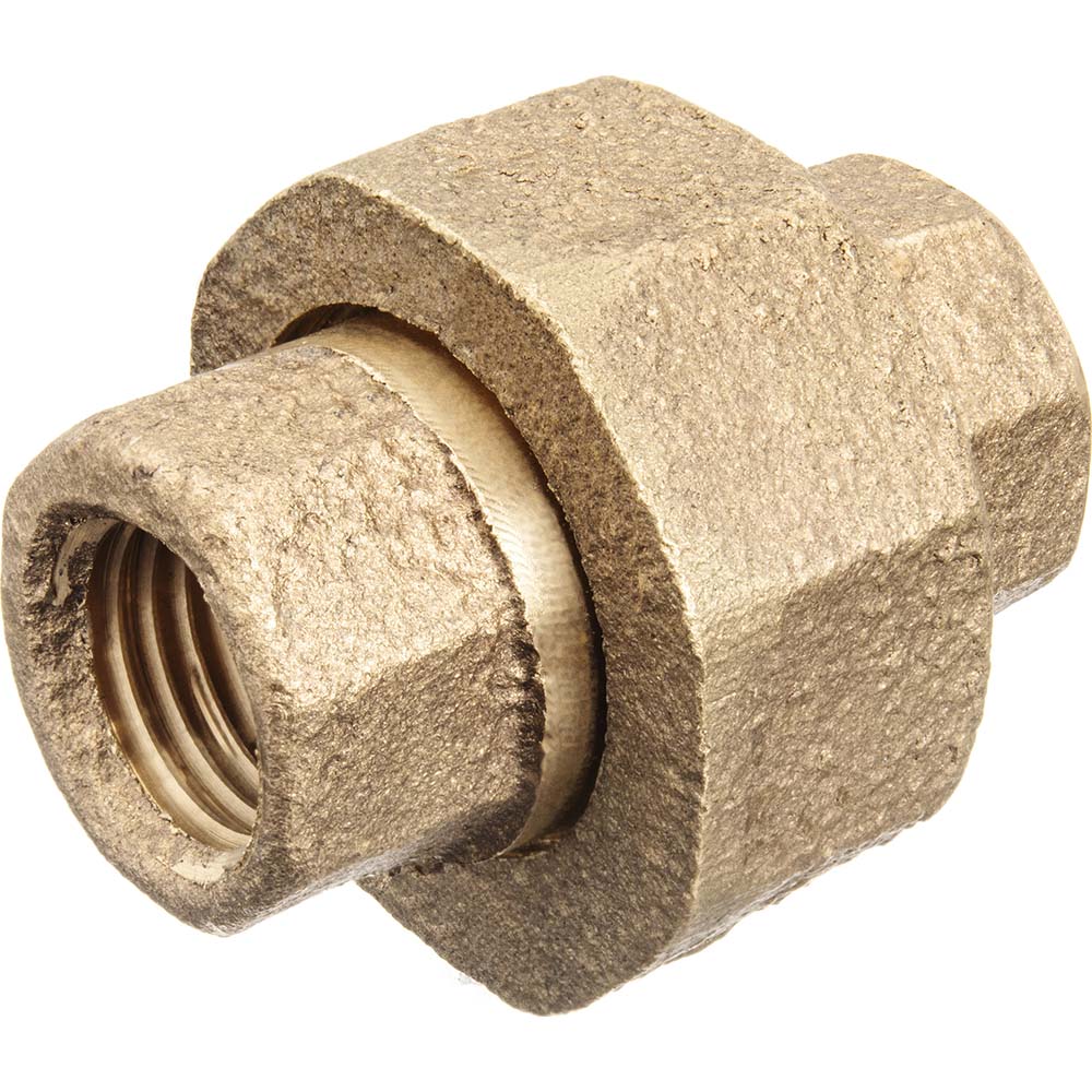 USA Industrials Brass Pipe Fitting 3/8 x 3/8" Fitting MSC
