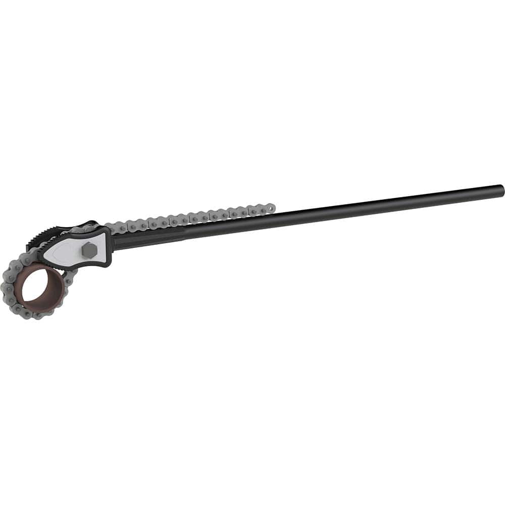 Petol - Chain & Strap Wrench: 5″ Max Pipe, 40″ Chain Length - 28805109 -  MSC Industrial Supply