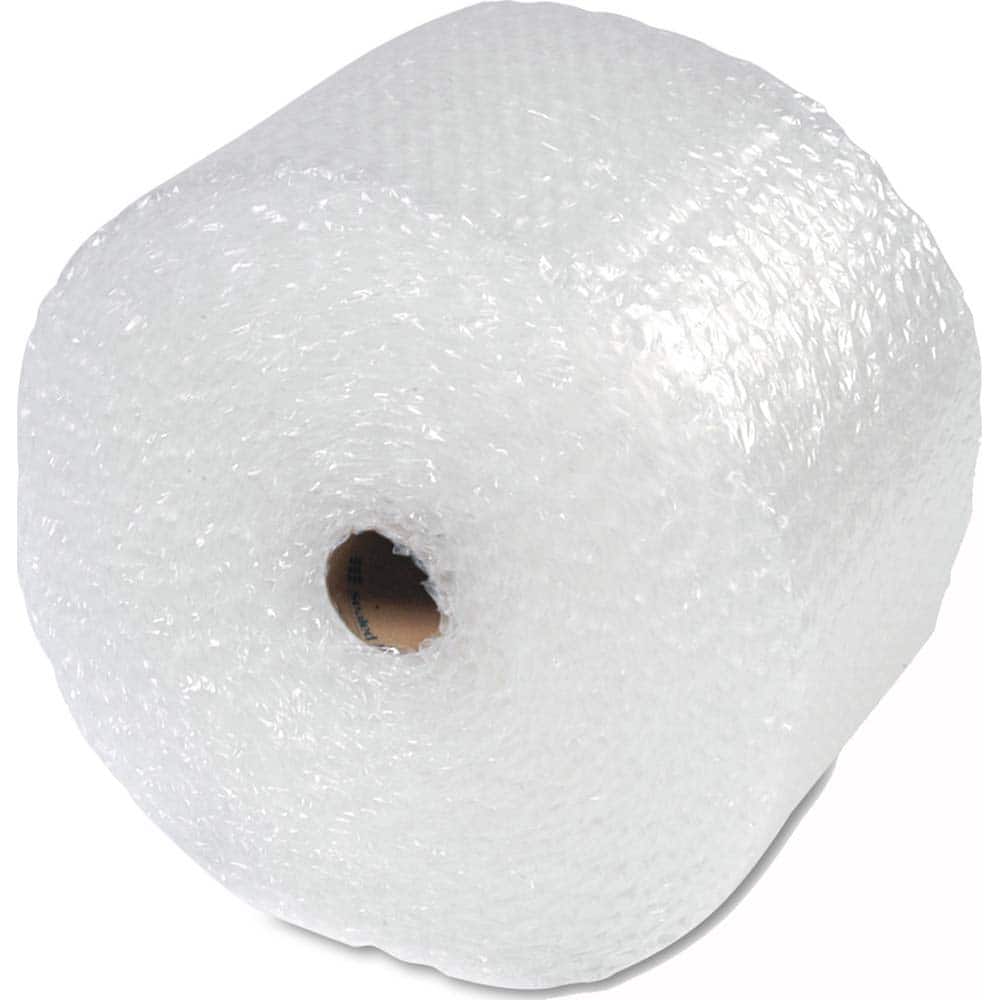 Bubble Roll & Foam Wrap; Package Type: Roll ; Overall Length (Feet): 100 ; Overall Width (Inch): 12 ; Overall Thickness (Decimal Inch): 5/16 ; Color: Clear ; Bubble Size: Medium