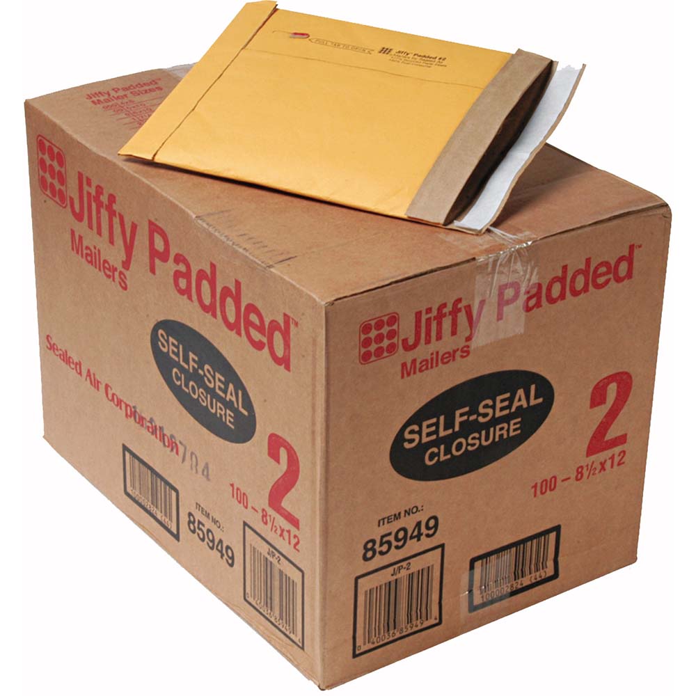 Sealed Air Padded Mailer 12" OAW, 81/2" OAL MSC Industrial Supply Co.