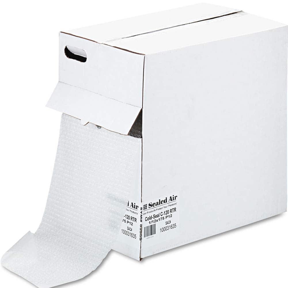 Bubble Roll & Foam Wrap; Package Type: Roll ; Overall Length (Feet): 175 ; Overall Width (Inch): 12 ; Overall Thickness (Decimal Inch): 3/16 ; Color: White ; Bubble Size: Small