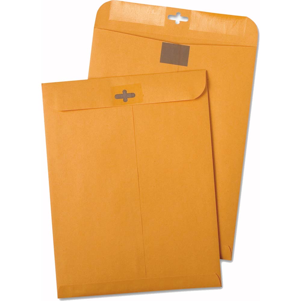 Quality Park Clasp Envelope Mailer: 9" OAW, 6" OAL | Part #QUA43468