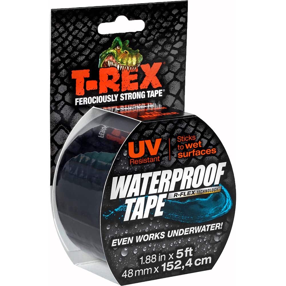 T-Rex Waterproof Tape: 2 in x 60 in. (Black)
