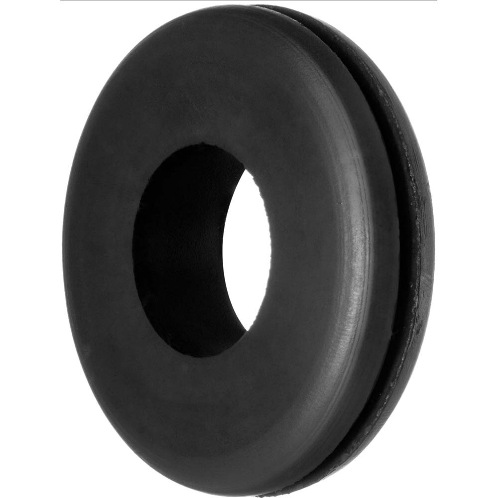 Grommets; Outside Diameter (Inch): 1-1/8 ; Overall Thickness (Decimal Inch): 5/16 ; Inside Diameter Inch: 5/8 (Inch); Hardness: 55A ; Additional Information: For Hole ID: 7/8 in; Temperature Range: -20 to 1700F ; Slot Width (Inch): 1/16