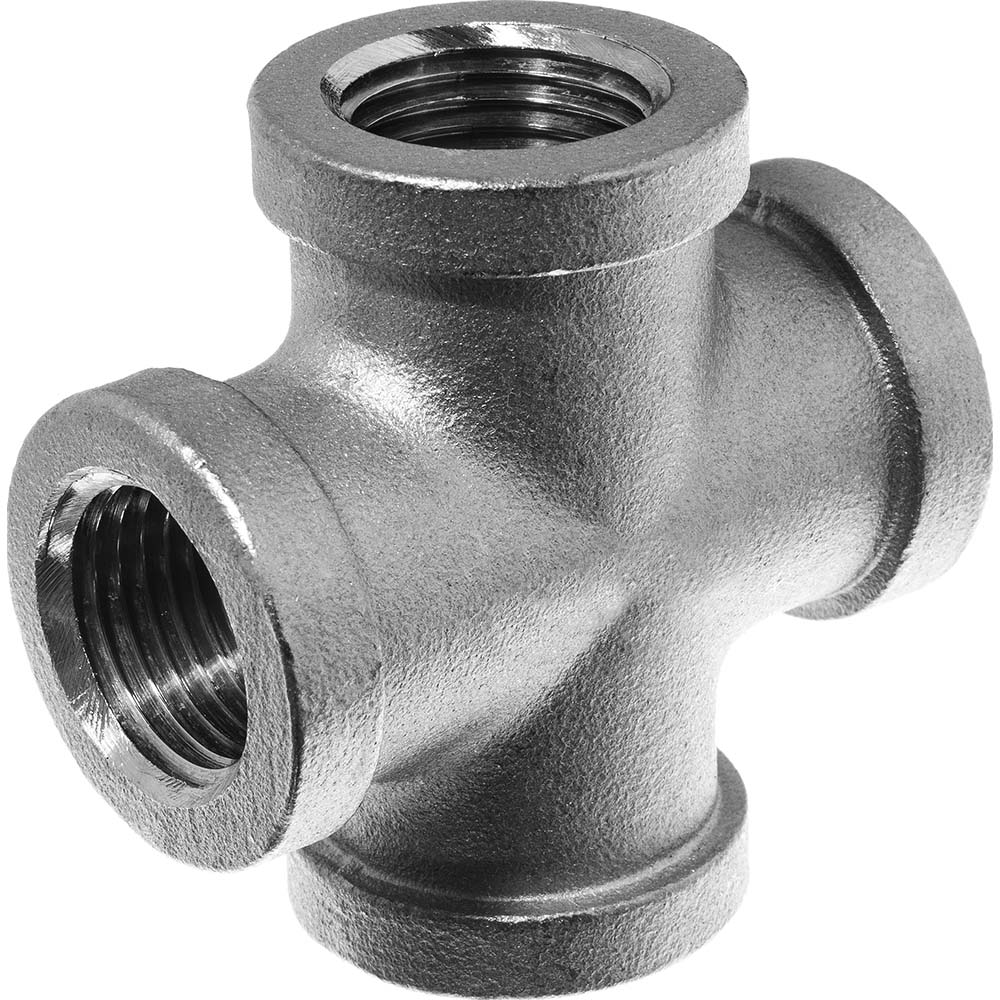 USA Industrials Pipe Fitting 3/8 x 3/8 x 3/8 x 3/8" Fitting, 304