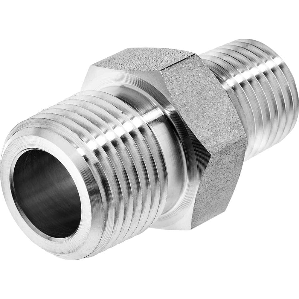 Stainless Pipe Nipple 1/2" x  Close Type 304 