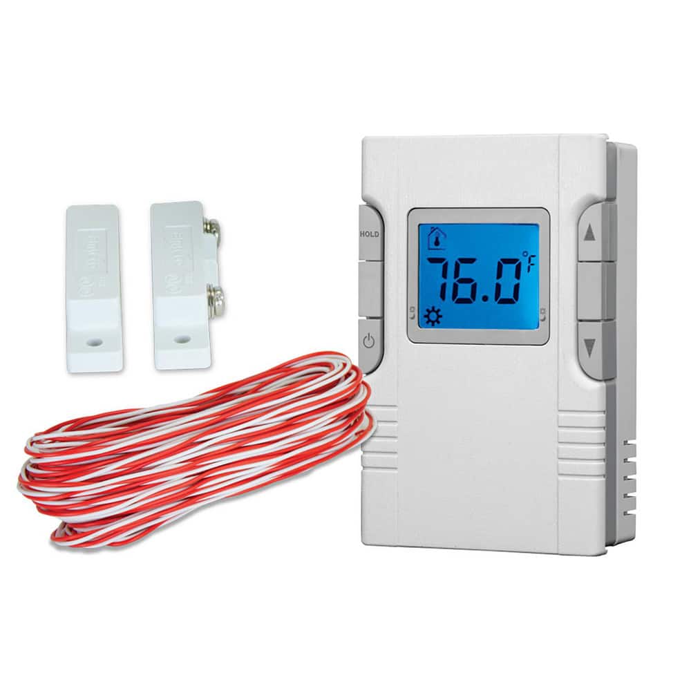 King Electrical ESP230-R :: Thermostat, Programmable, Single Pole