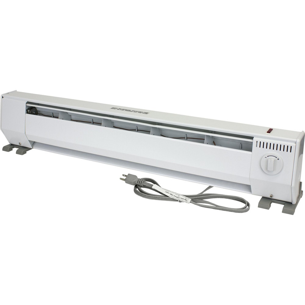 Electric Baseboard Heating; Length (Inch): 36.00 ; Heater Type: Portable Electric Baseboard Heater ; Voltage: 120.00 ; Duty Rating: Residential Grade ; Rod Material: Nickel; Chromium ; Wattage: 1000