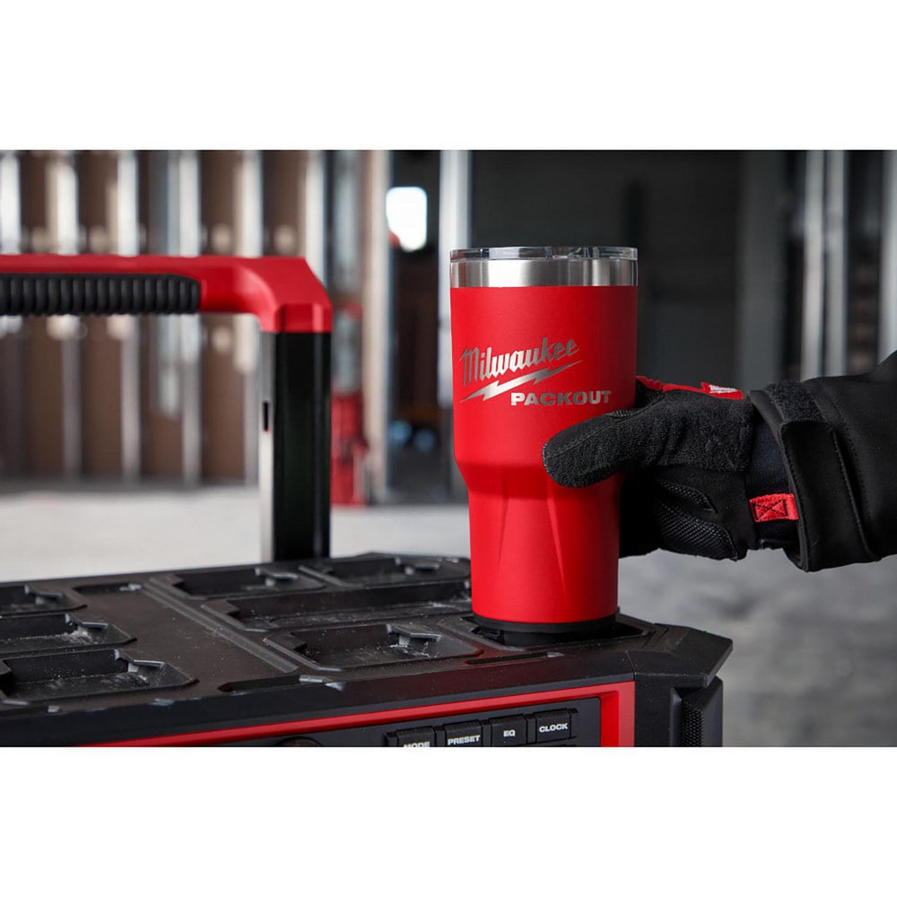 Milwaukee Tool Drinking Cups; Cup Shape Flat Bottom; Capacity 30.000; Disposable No; For