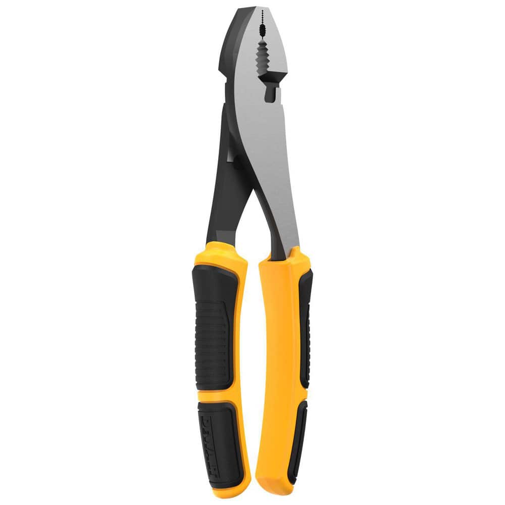 Slip Joint Pliers; Jaw Texture: Serrated ; Jaw Length: 2.4in ; Jaw Width: 2.4in ; Overall Length: 8.50
