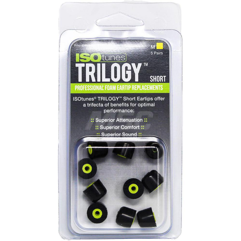 ISOtunes Earbud & Earmuff Parts & Accessories; Type Earplug; Includes 5 Pairs; For Use With