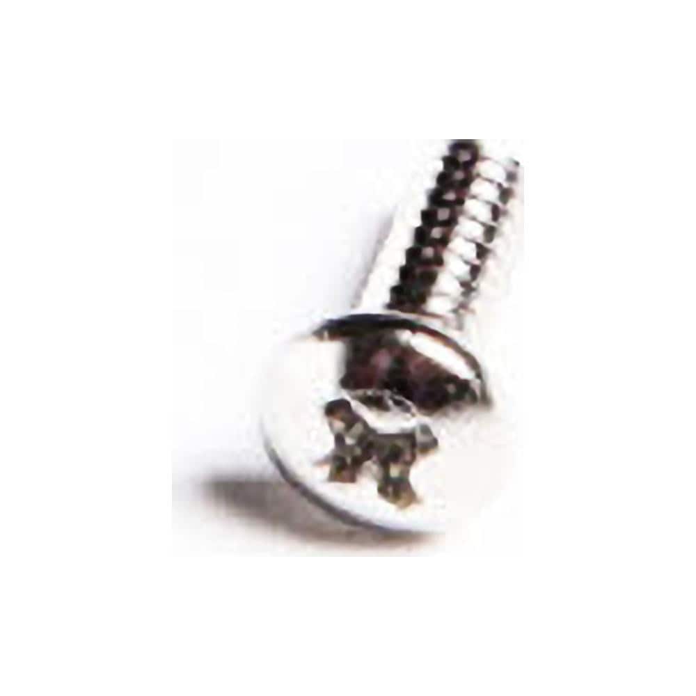 Machine Screw: 1/4-20 x 1", Pan Head, Phillips