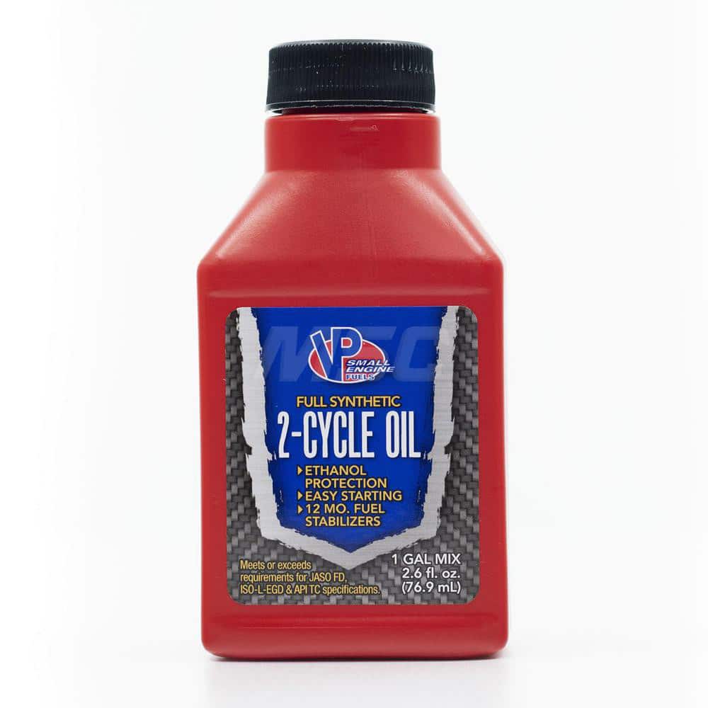 Motor Oil; Type: Oil; 2-Cycle Engine Oil; Synthetic Engine Oil ; Container Size: 2.6oz ; Base Oil: Full Synthetic ; Color: Amber