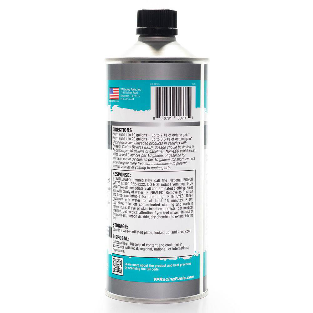 VP Racing Fuels Engine Additives; Engine Additive Type Performance