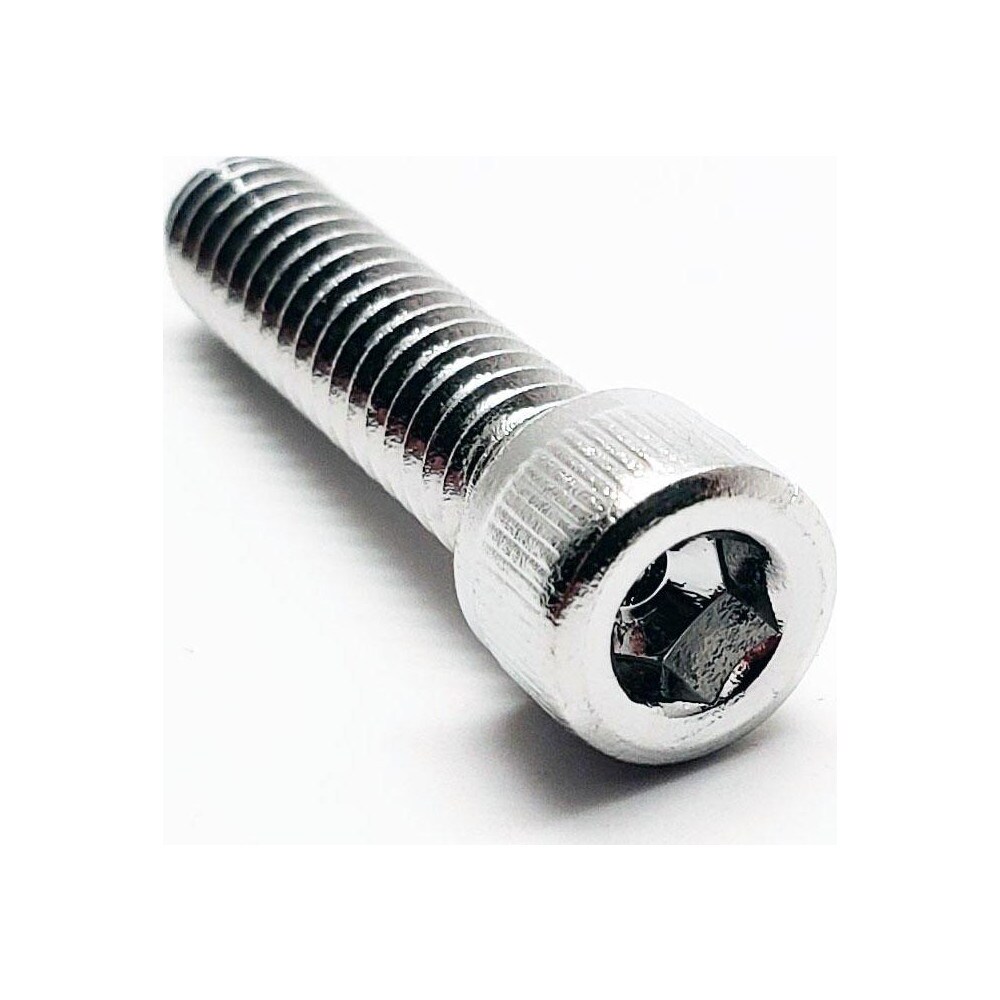 Socket Cap Screw: M6 x 1 Thread, DIN 912, 4 mm Drive