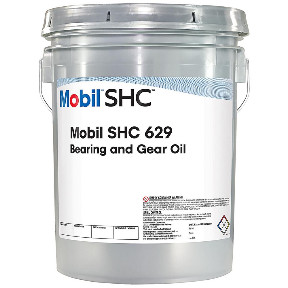 Mobil. Synthetic Gear Oil: 5.00 gal Pail, SAE 40, ISO 150