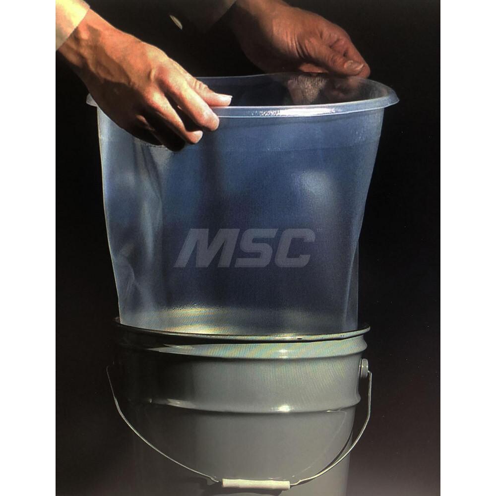 Drum Covers, Liners & Sheets; Compatible Drum Capacity: 5.00gal ; Drum Liner Style: Rigid ; Thickness (mil): 15.0000 ; Material: Low Density Polyethylene ; Overall Diameter: 35 (Inch); Overall Height (Inch): 35