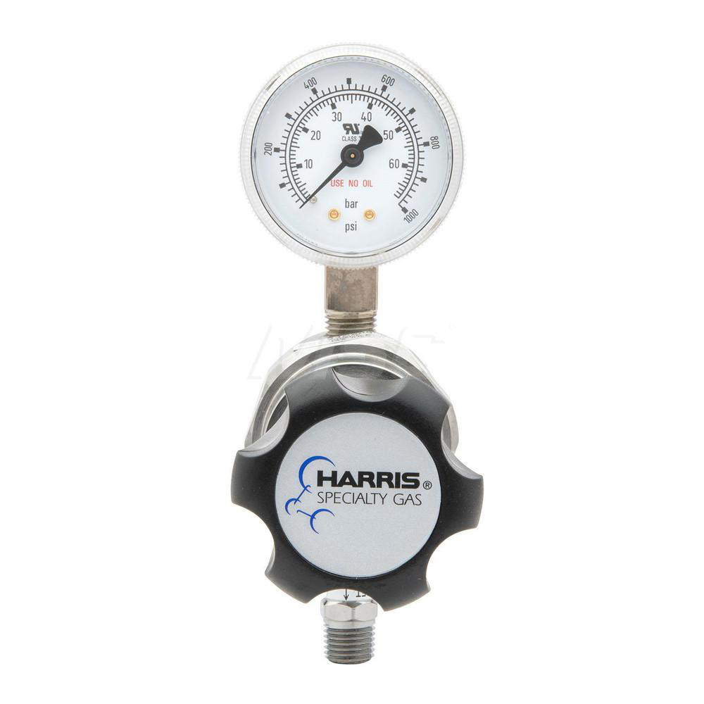 Harris Products HighPurity ChromePlated Brass Nitrogen, Helium