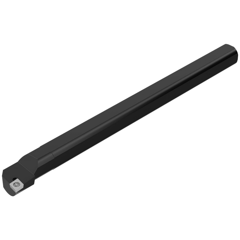 Indexable Boring Bar: A10-SCLCR-2, 0.728" Min Bore Dia, 5/8" Shank Dia, 95 ° Lead Angle, Steel