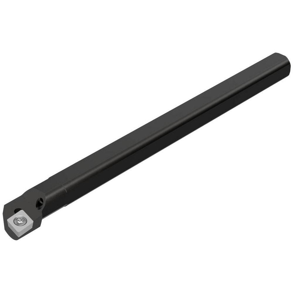 Indexable Boring Bar: A10-SCLCR-3, 0.812" Min Bore Dia, 5/8" Shank Dia, 95 ° Lead Angle, Steel