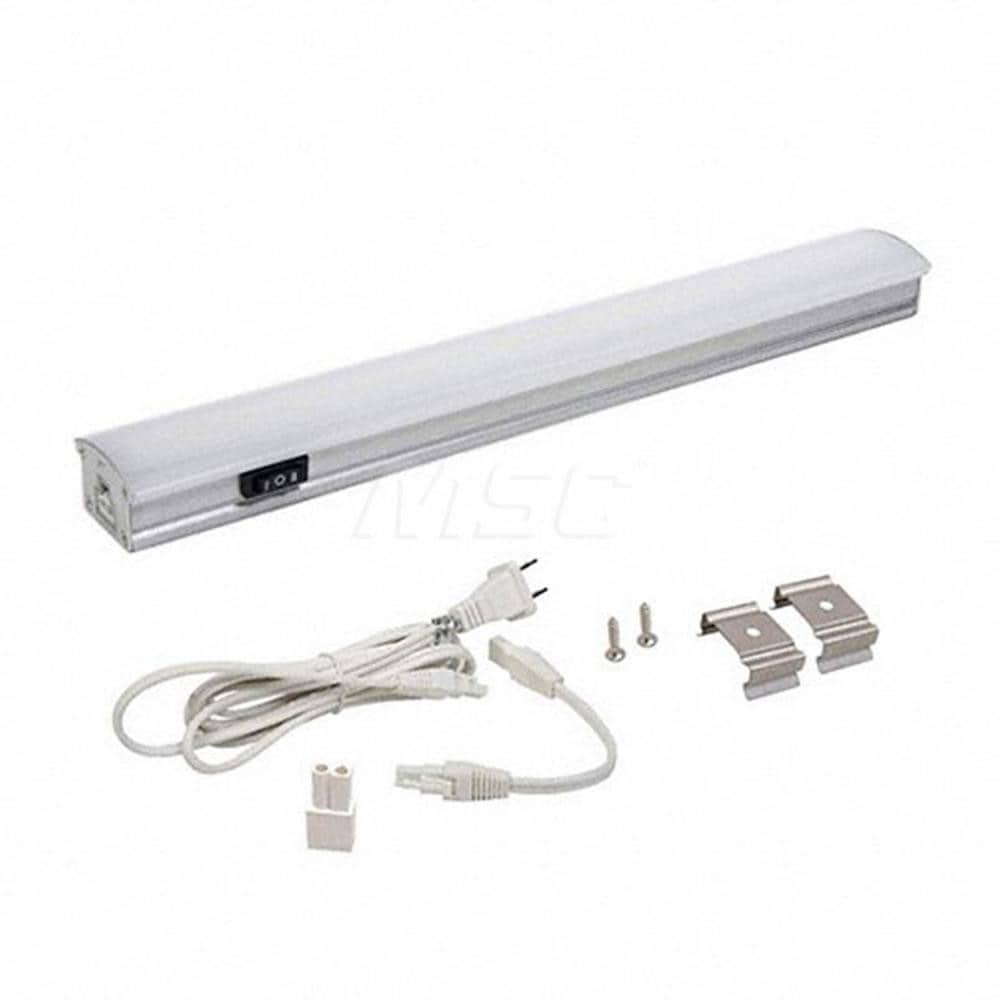 Undercabinet Light Fixtures; Lamp Type: Integrated LED; LED ; Number of Lamps: 1 ; Overall Length (Feet): 12 in; 12.00 ; Overall Width: 2 ; Lumens: 450 ; Wattage: 4.600; 4.6