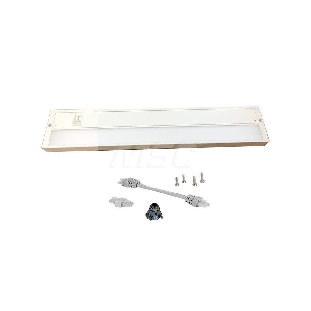 Undercabinet Light Fixtures; Lamp Type: Integrated LED; LED ; Number of Lamps: 1 ; Overall Length (Feet): 12 in; 12.00 ; Overall Width: 4 ; Lumens: 432 ; Wattage: 5.300; 5.3