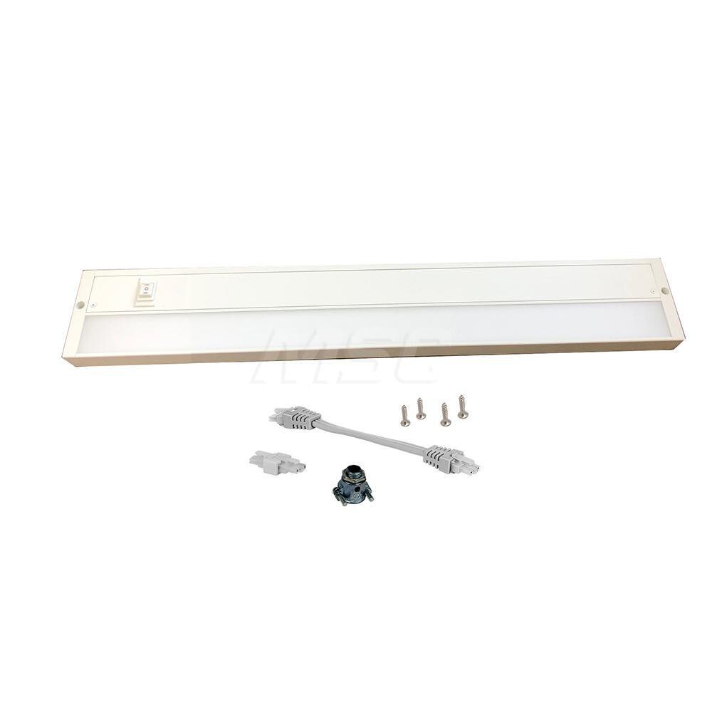 Undercabinet Light Fixtures; Lamp Type: Integrated LED; LED ; Number of Lamps: 1 ; Overall Length (Feet): 18 in; 18.00 ; Overall Width: 4 ; Lumens: 675 ; Wattage: 9.000; 9