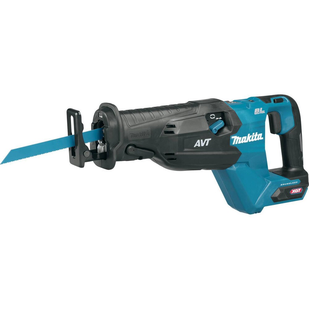 Cordless Reciprocating Saw: 40V, 3,000 SPM, 1-1/4" Stroke