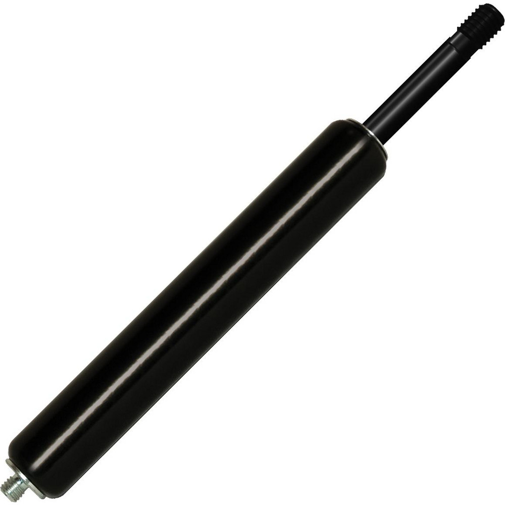 Standard Gas Spring: 8 mm Rod Dia, 200 lb Capacity - 862 mm Extended Length, 410 mm Stroke Length, Threaded End, CeramPro Piston
