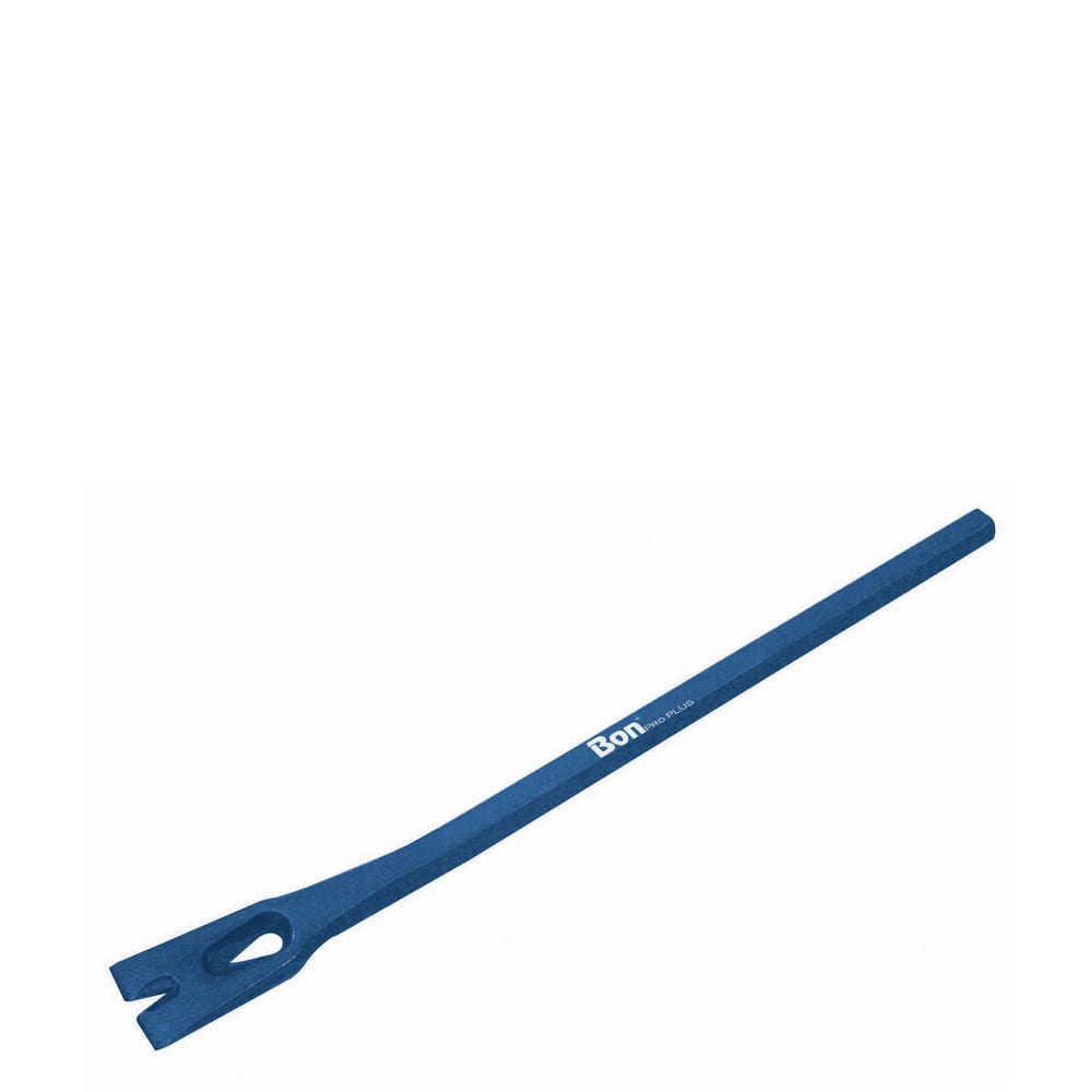 Pry Bars; Prybar Type: Ripping Bar ; End Angle: Straight ; End Style: Chisel ; Material: Steel ; Bar Shape: Flat ; Overall Length (Inch): 18