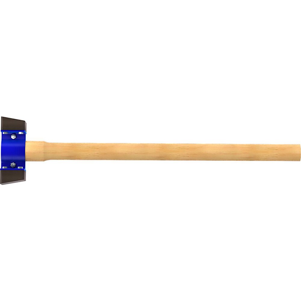 Dead Blow Hammers; Head Weight (Lb): 6.000 ; Head Weight Range: 26 oz. and Larger ; Head Material: Rubber ; Overall Length Range: 36" - 47.9" ; Handle Material: Wood ; Head Color: Black; Blue