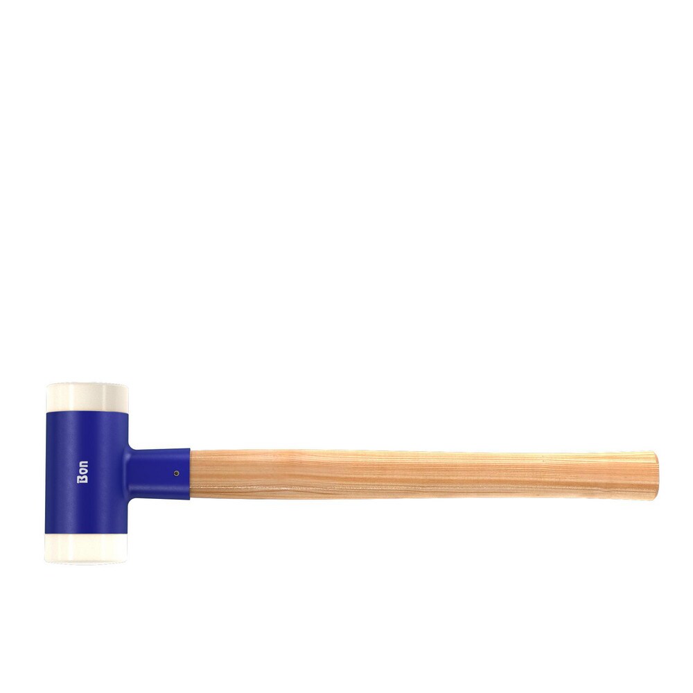Dead Blow Hammers; Head Weight (Lb): 2.375 ; Head Weight Range: 26 oz. and Larger ; Head Material: Plastic ; Overall Length Range: 18" - 23.9" ; Handle Material: Wood ; Head Color: Blue; White