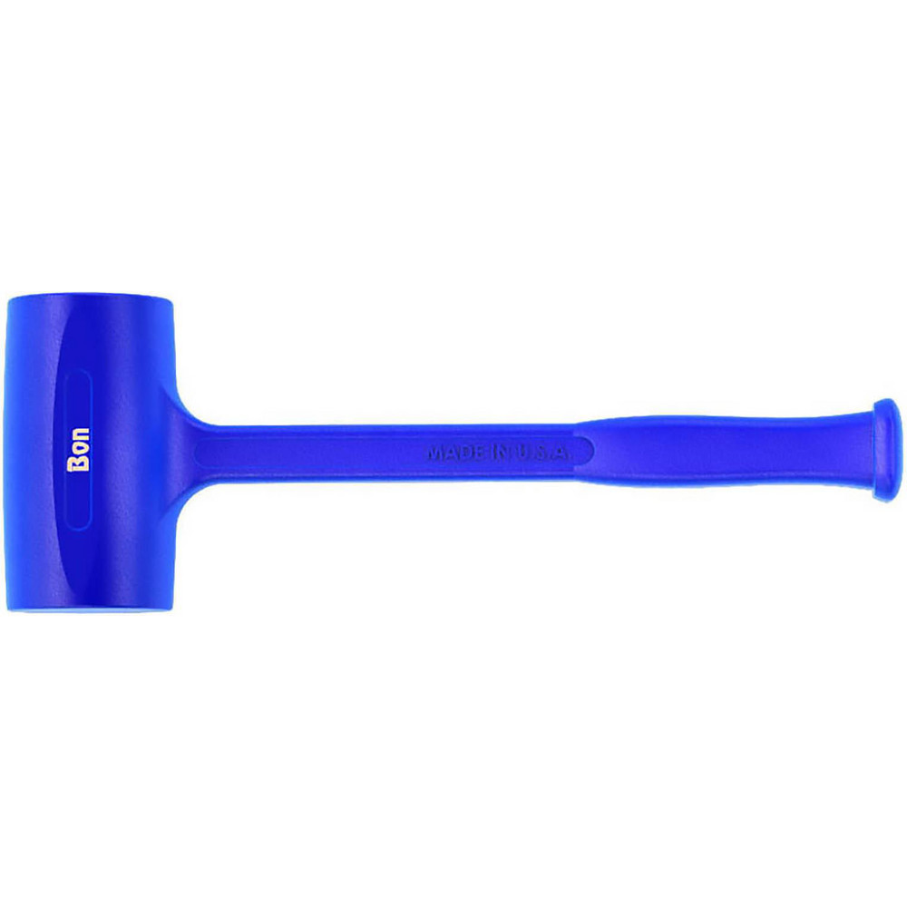 Bon Tool Dead Blow Hammer 3.5 lb Head, 23/4" Face Dia, RubberCovered Steel Head MSC Direct