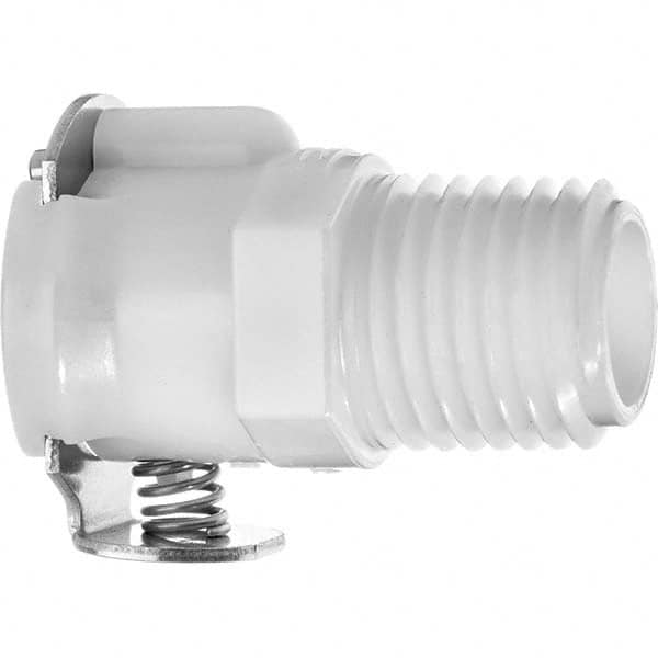 USA Sealing - Plastic Quick-Disconnect Tube Couplings; Type: In Line  Threaded-Female Socket; Nominal Flow Size: 1/8; Thread Size: 1/4 NPT;  Thread 