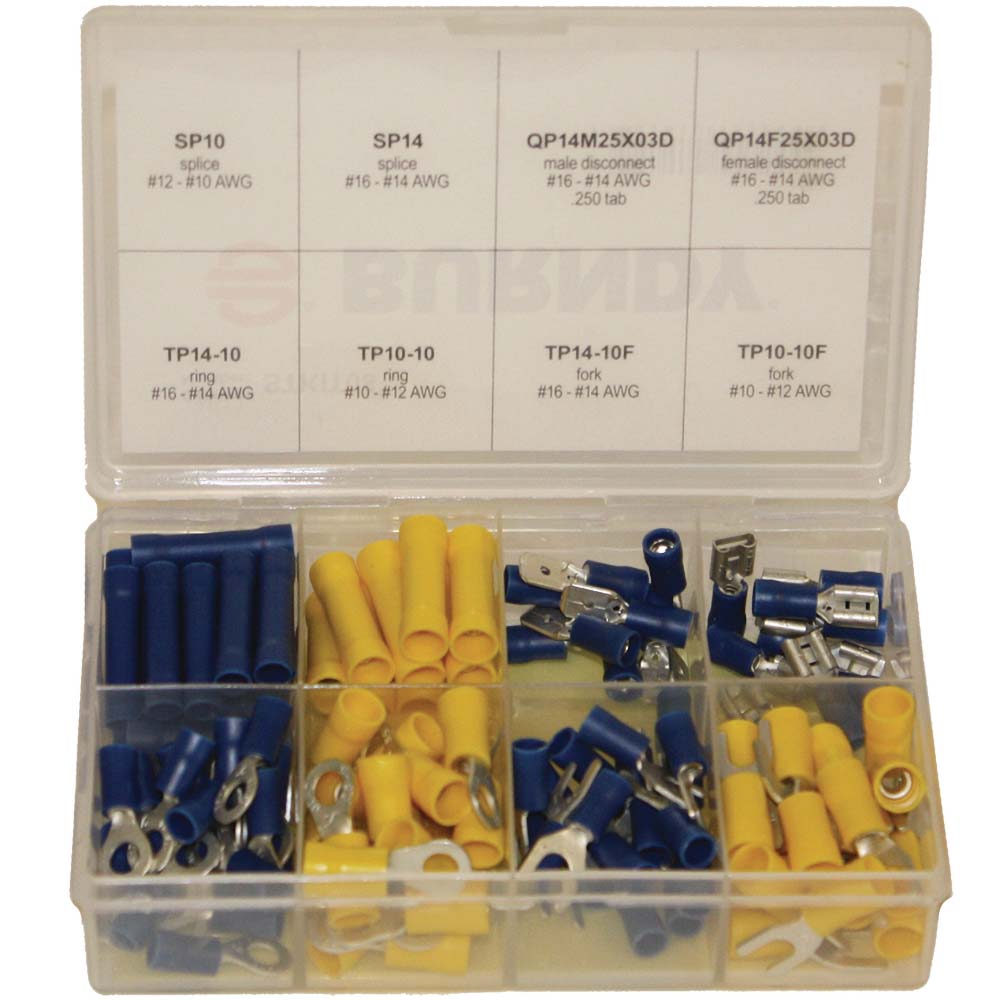 Wire Connector & Terminal Kits: Kit Type: Terminal