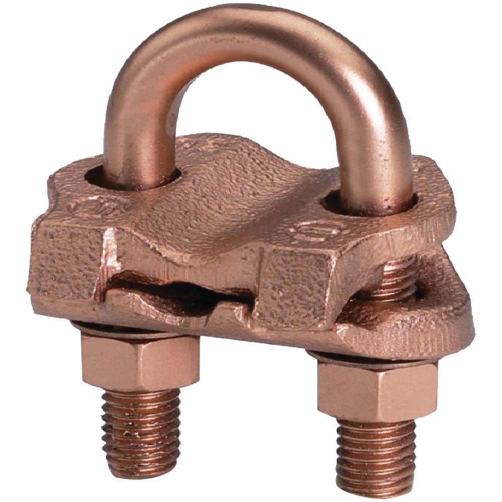 Burndy Grounding Clamps Clamp Type Grounding Clamp Compatible Rod 