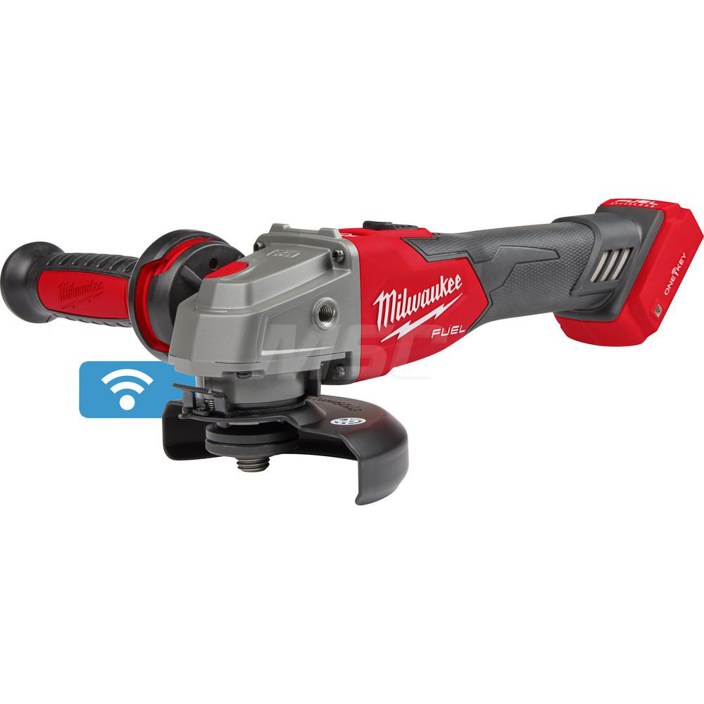 M18 FUEL&trade; 4-1/2"/5" Braking Grinder w/ ONE-KEY&trade; Slide Switch, Lock-On - 18V