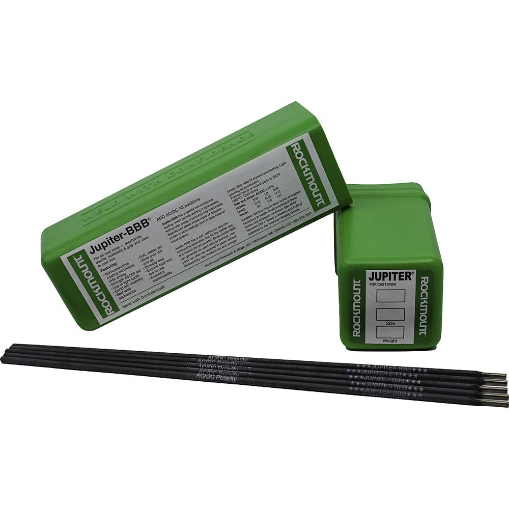 Rockmount Research and Alloys Jupiter BBB Stick Welding Electrode 3/