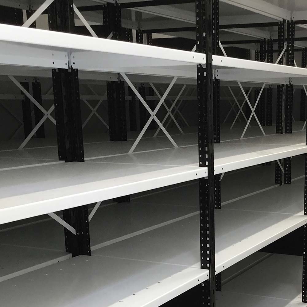 Rousseau Metal 20 Gauge AddOn Unit Shelving 48" Wide MSC Direct