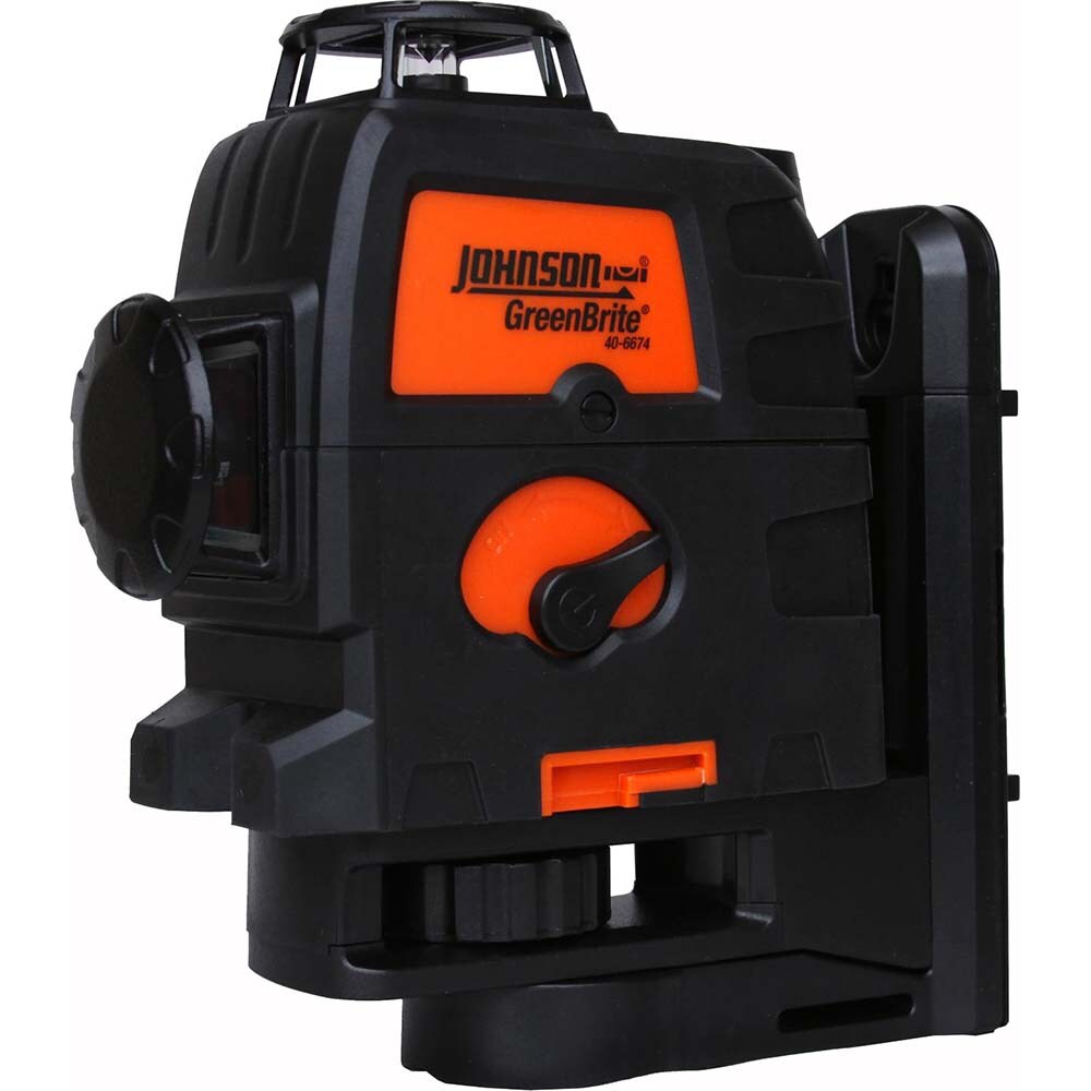Self Leveling Line Laser Level: 1 Beam, Green Beam
