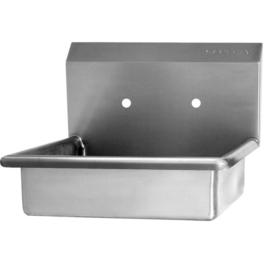 SANILAV Wash Sink Wall Mount, 304 Stainless Steel MSC Industrial