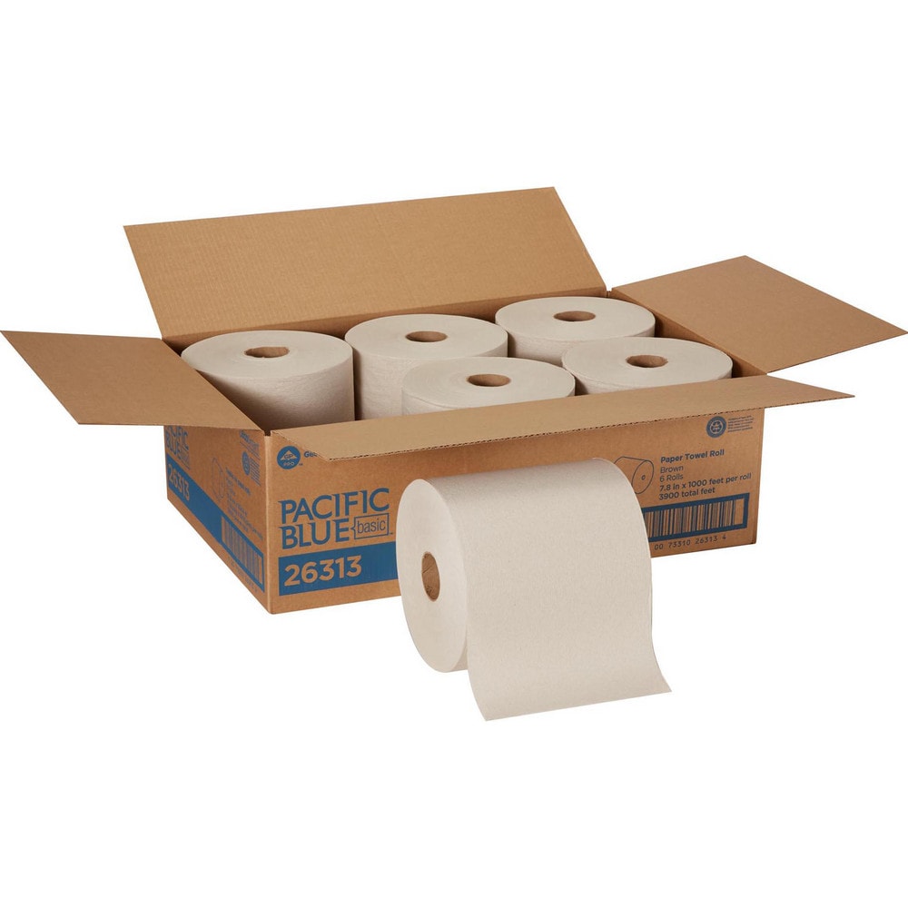 Pacific Blue Basic Recycled Hardwound Paper Towel Roll