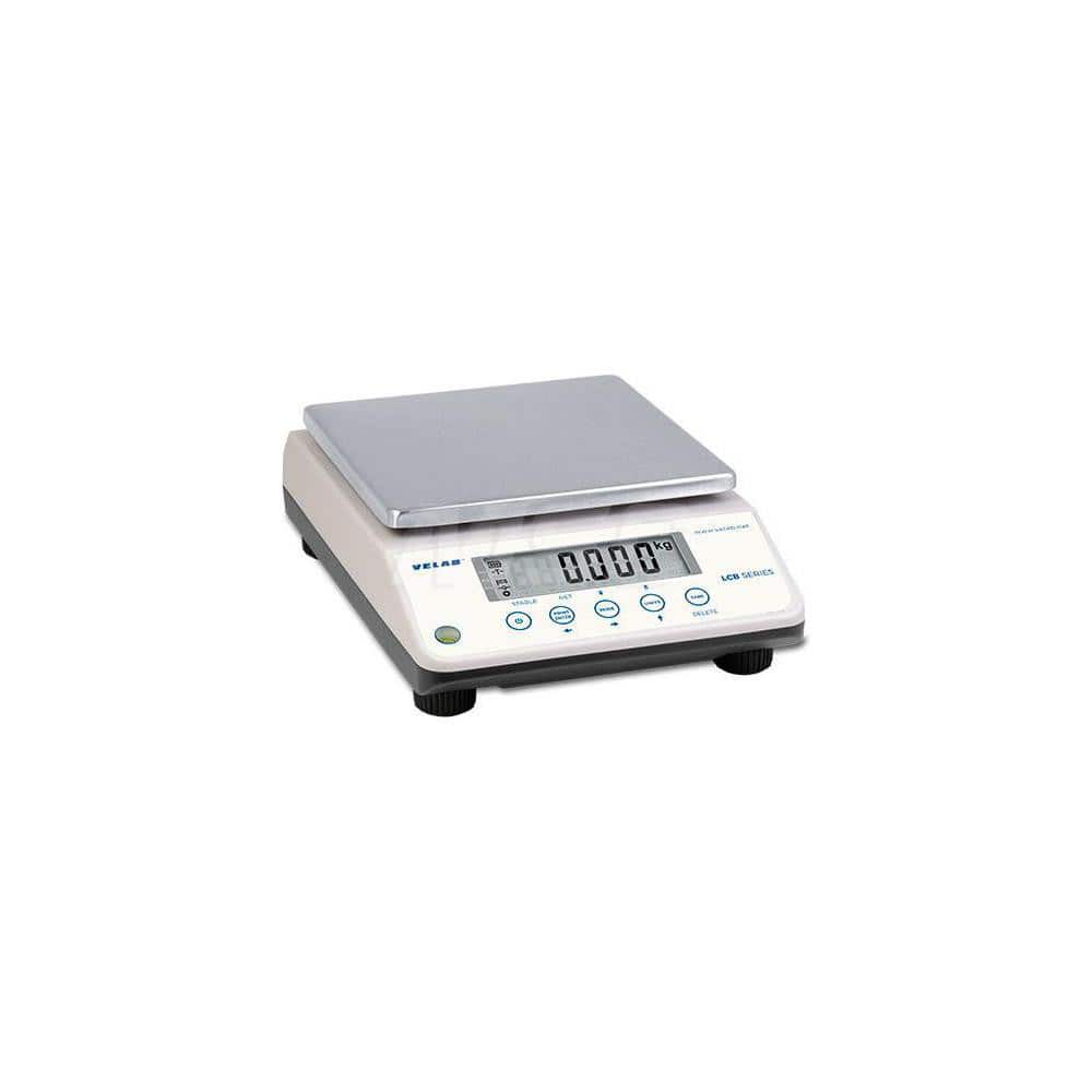 VELAB VE-LCB12 Process Scales & Balance Scales; System Of Measurement: grams; kilograms; ounces; pounds ; Display Type: LCD ; Capacity (g): 12.000 ; Platform Length: 12 ; Platform Width: 8 ; Platform Length (Inch): 12 