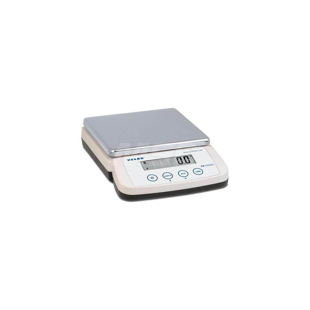 VELAB VE-CB5000 Process Scales & Balance Scales; System Of Measurement: grams; kilograms; ounces; pounds ; Display Type: LCD; Digital ; Capacity (g): 5000.000 ; Platform Length: 9 ; Platform Width: 6.8 ; Platform Length (Inch): 9 